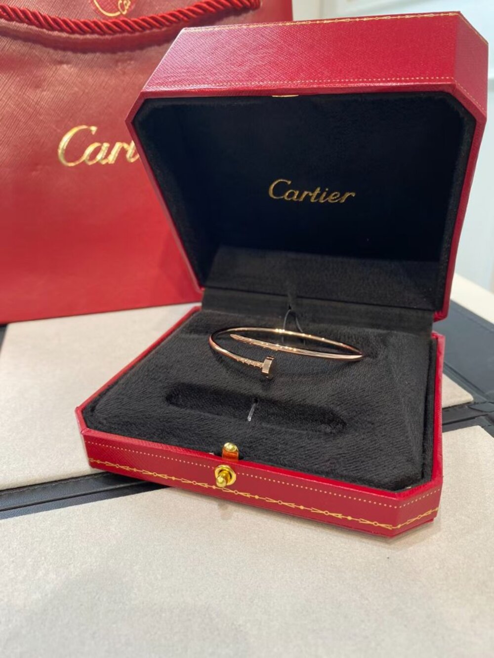 Cartier Juste Un Clou Nail Bangle Bracelet